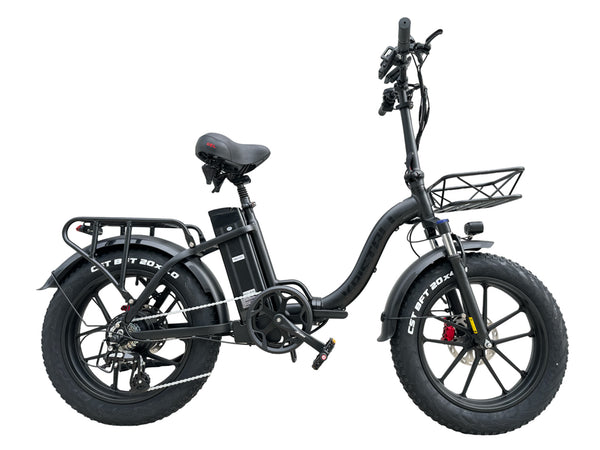 2024 KRISTALL Y20 FAT TYRE FOLDING EBIKE 48V 750W HYDRAULIC BRAKE