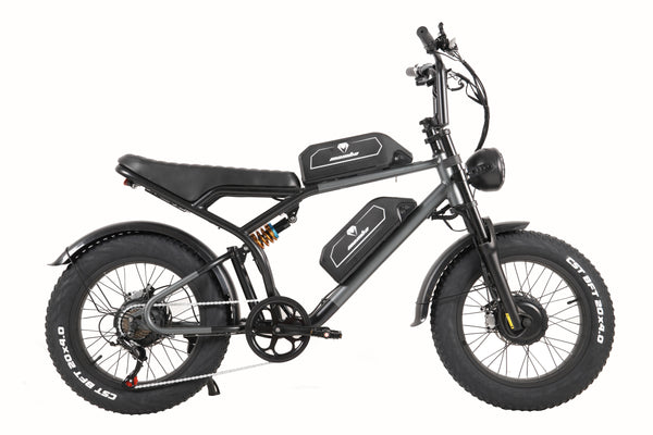 Mamba Kalahari Dallas AWD Dual Motor 48v750w * 2 Fat Tyre eBike Dual Battery Full Suspension