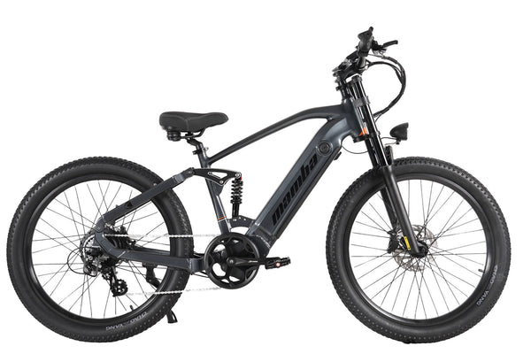 2024 Mamba Explorer Fat Tyre Full Suspension Electric MTB 26*3.0 48V 750W eBike